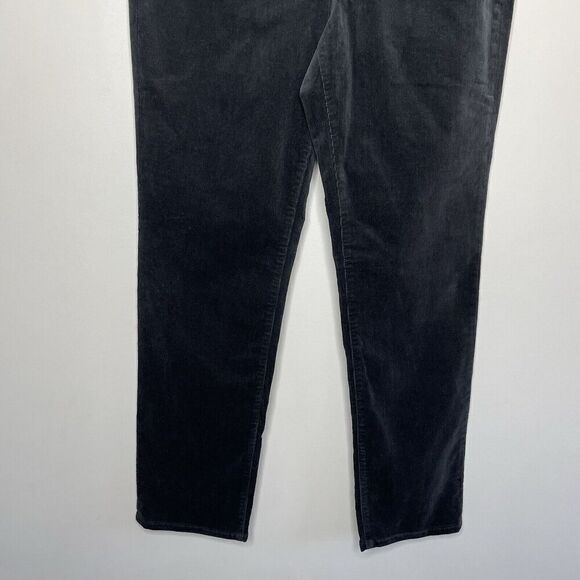 J.CREW Corduroy Pants Women 28 Full-Length Straight NEW Black Stretch BT006 - Picture 4 of 14